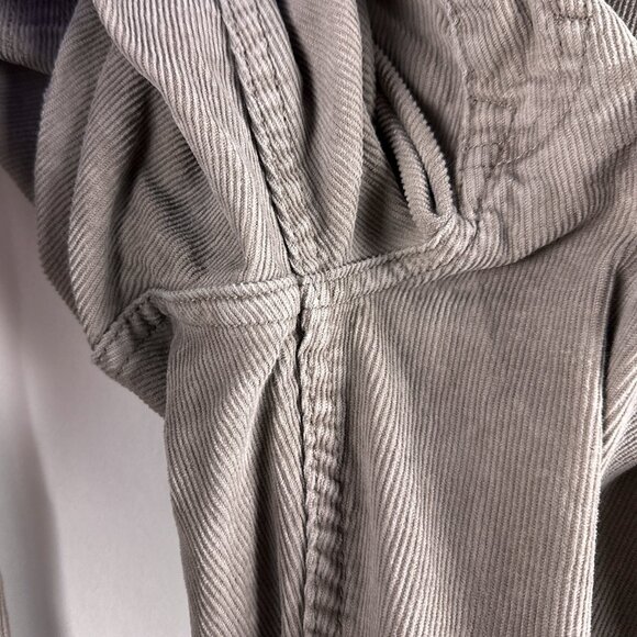 Calvin Klein Jeans Gray Corduroy Cotton Elastane Size 34 - Picture 6 of 12